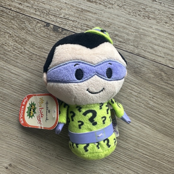 Hallmark itty bittys Riddler Batman Plush Toy - Picture 1 of 3